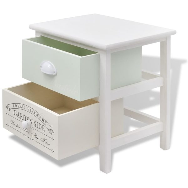 Comodino Francese Set 2 Pz In Legno - Image 4