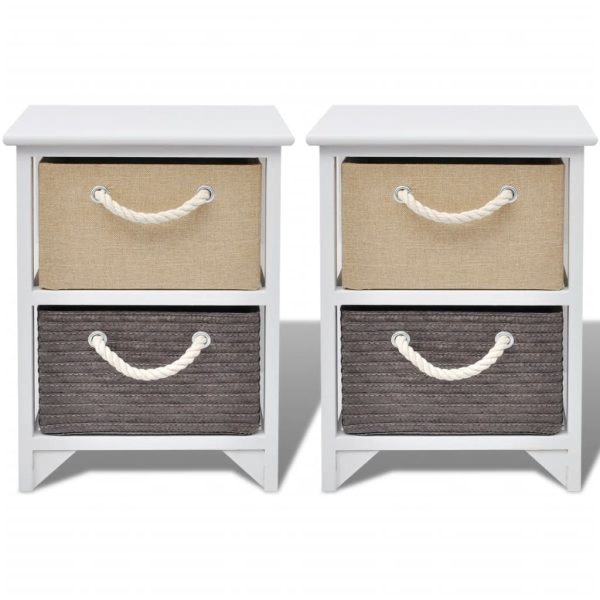 Comodini 2 Pz In Legno - Image 3