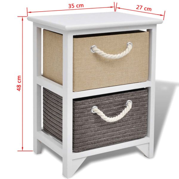 Comodini 2 Pz In Legno - Image 6