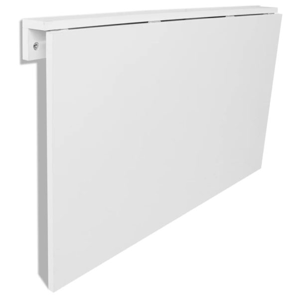 Tavolo Pieghevole Da Parete Bianco 100x60 cm - Image 5