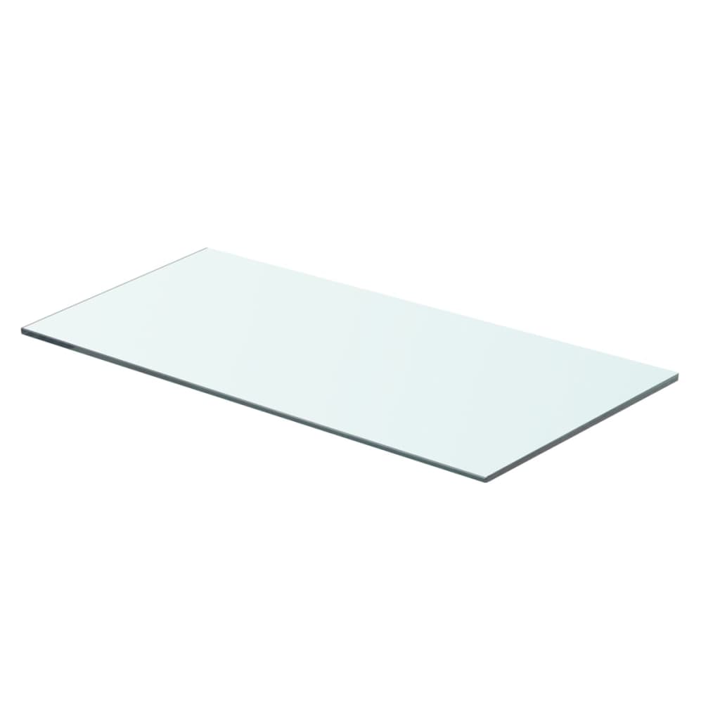 Mensola In Vetro Trasparente 60x25 cm