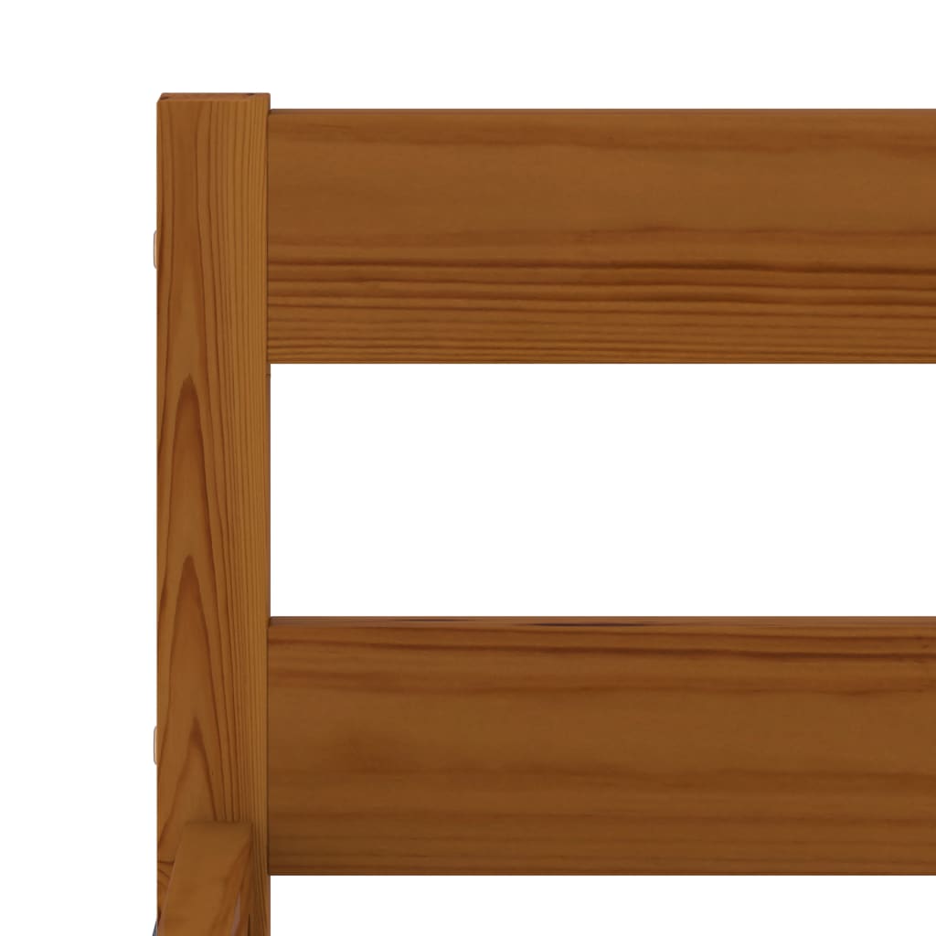 Giroletto Senza Materaso Ambrato In Legno Di Pino 100x200cm - Image 5