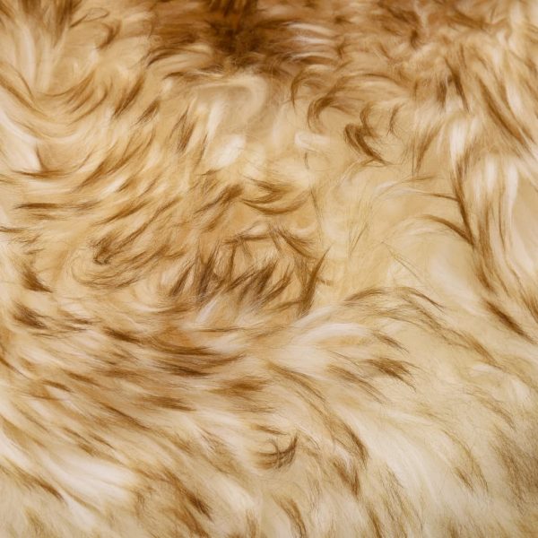 Tappeto In Pelle Di Montone 60x90 Cm Marrone Melange - Image 4