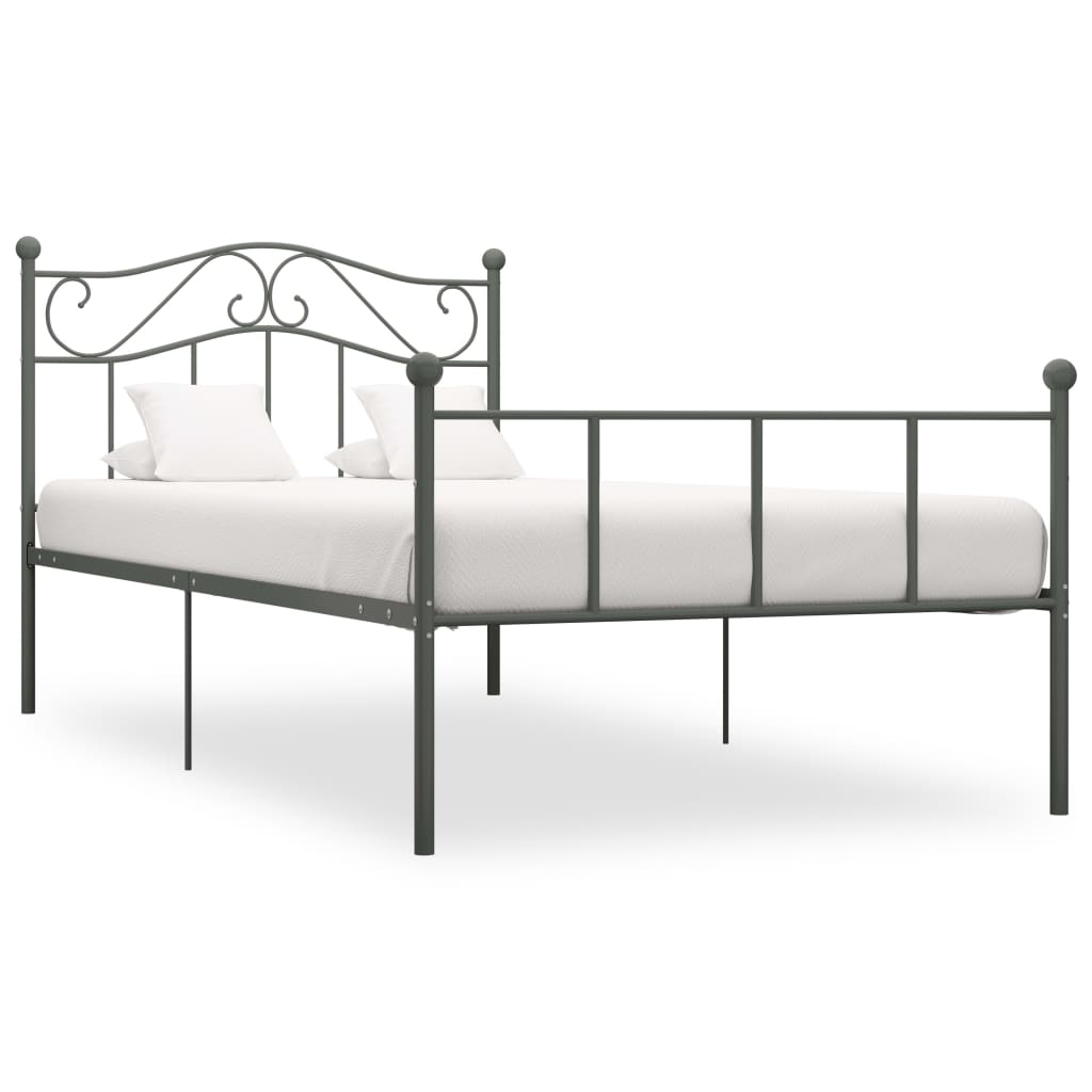 Giroletto Grigio In Metallo 90x200 cm