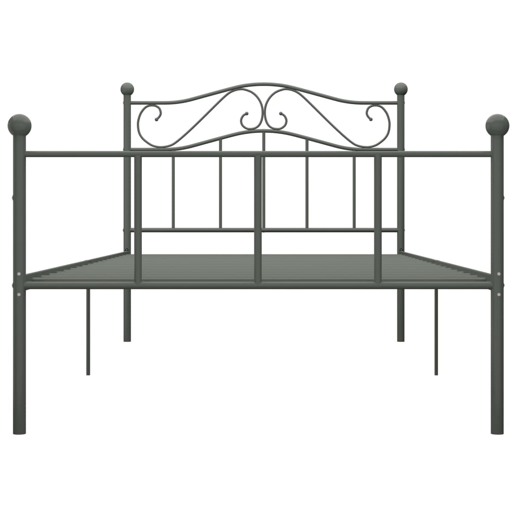 Giroletto Grigio In Metallo 90x200 cm - Image 3