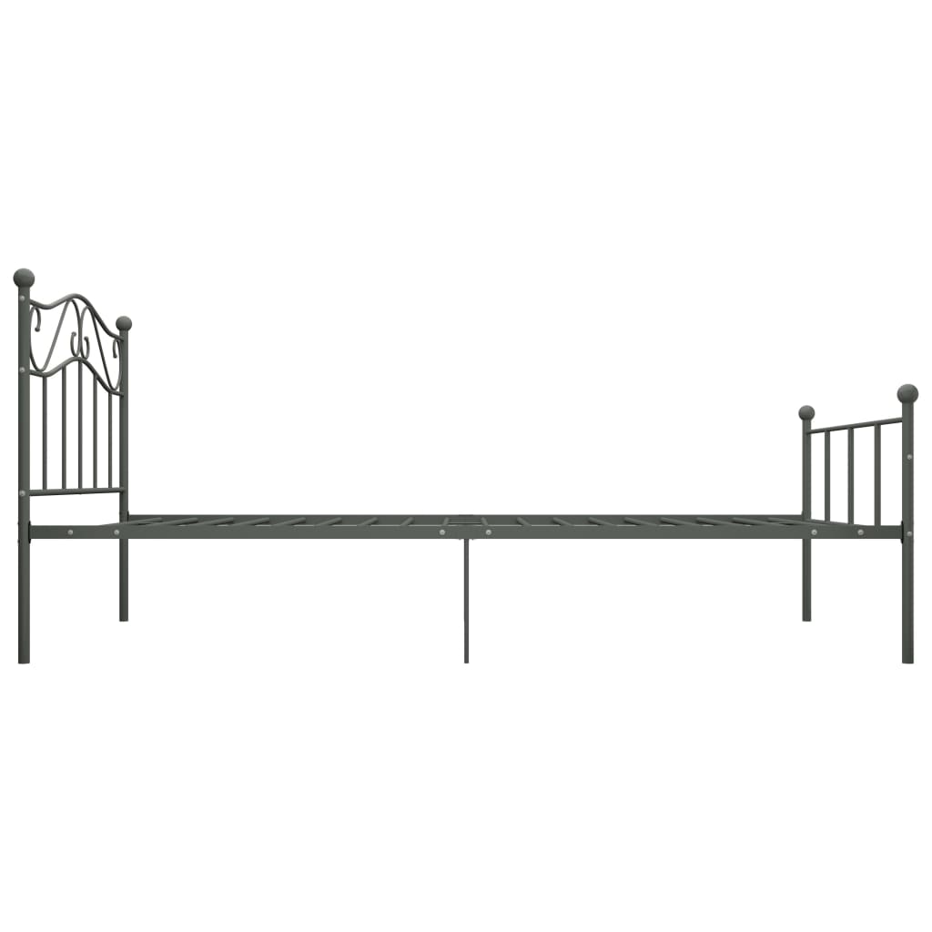 Giroletto Grigio In Metallo 90x200 cm - Image 4