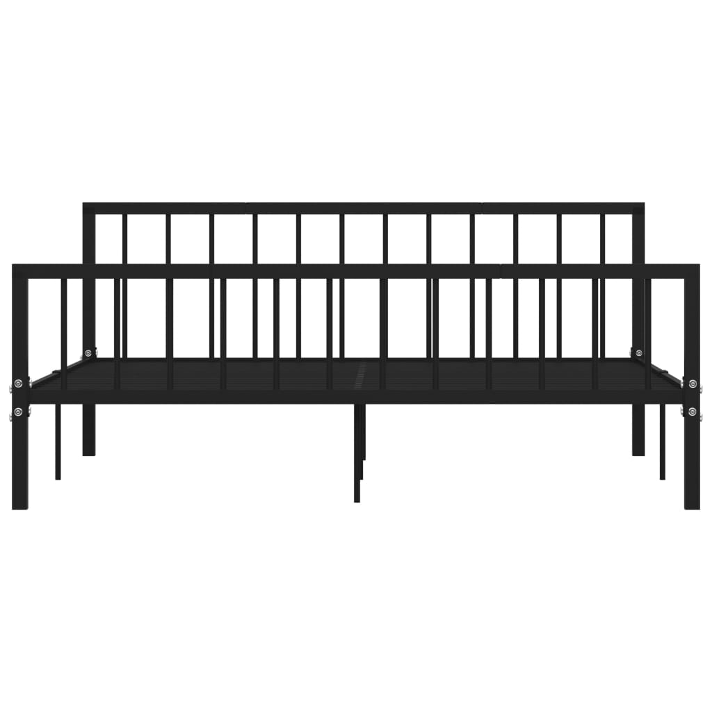 Giroletto Nero In Metallo 180x200 cm - Image 3