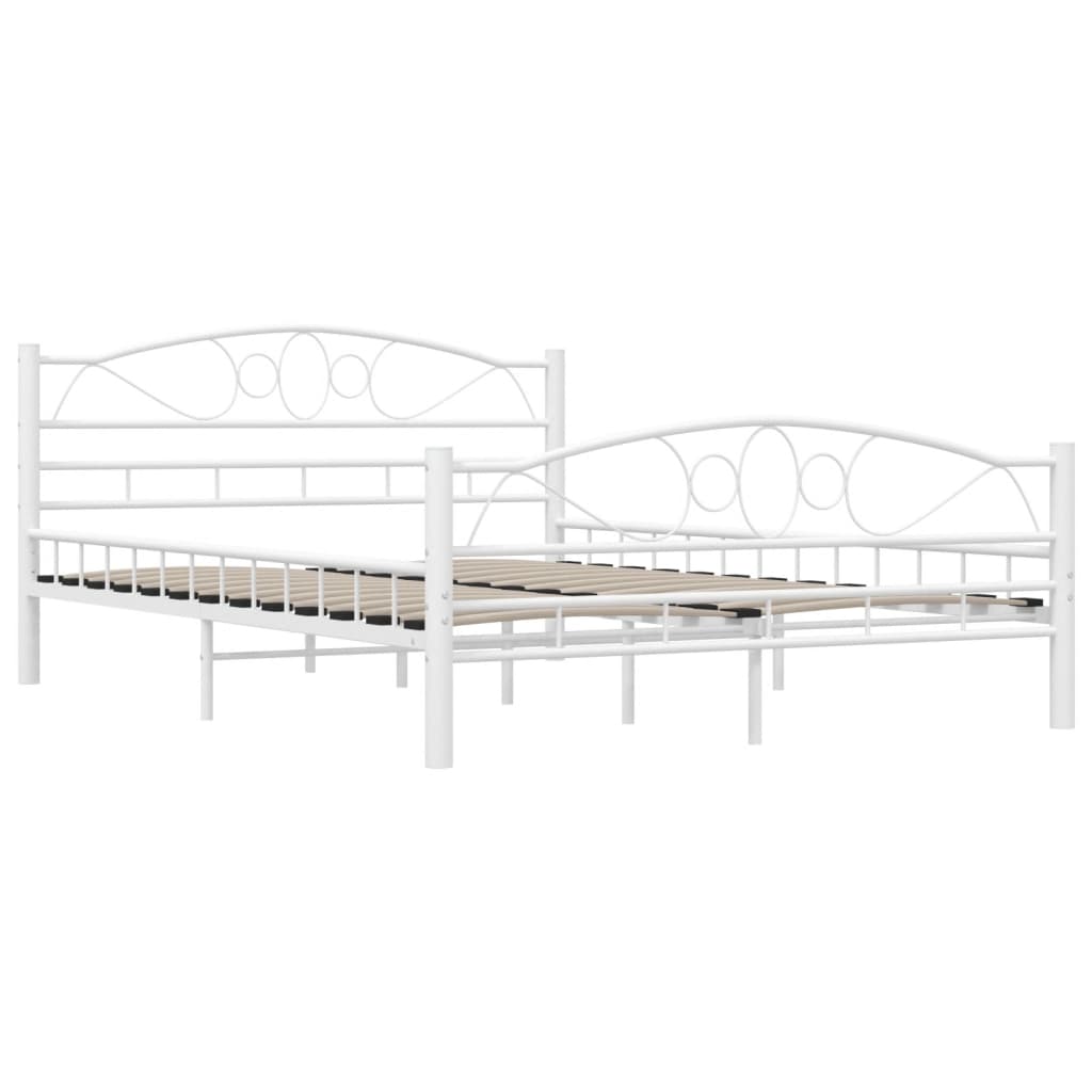 Giroletto Bianco In Metallo 140x200 cm - Image 4