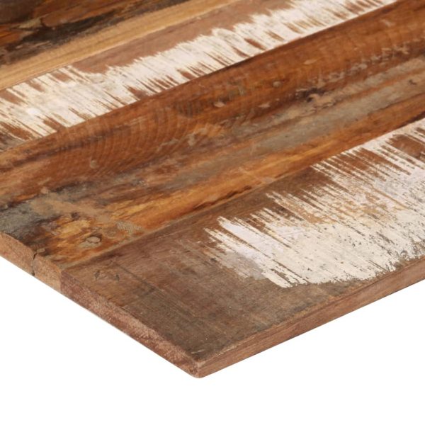 Piano Tavolo Rettangolare 60x80 Cm 15-16 Mm Legno Di Recupero - Image 5