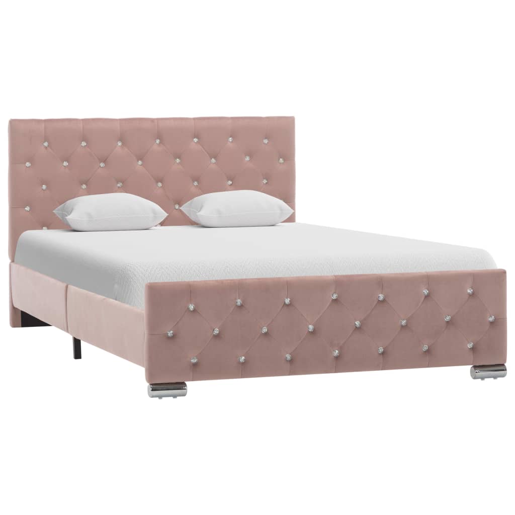 Giroletto Rosa In Velluto 120x200 cm