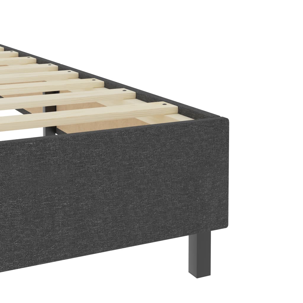Letto A Molle Grigio In Tessuto 100x200 cm - Image 6