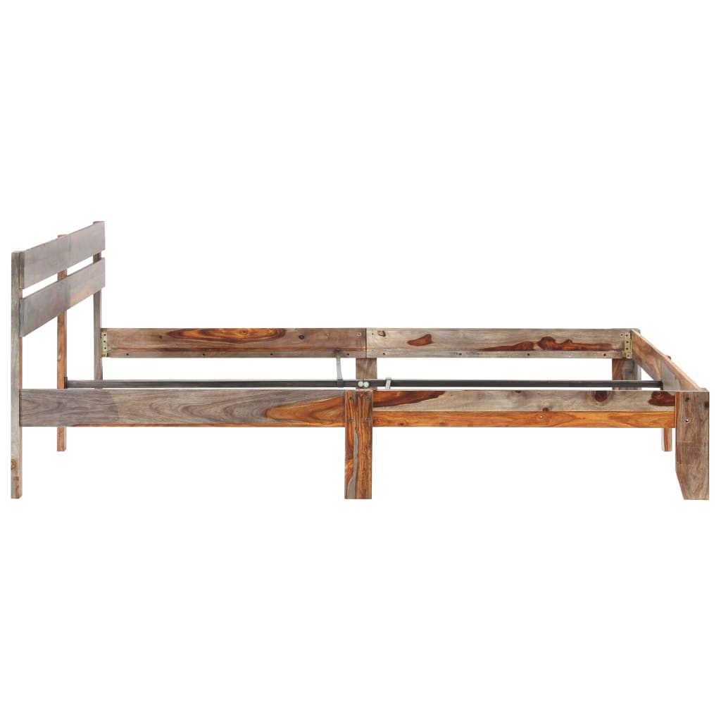 Giroletto Senza Materasso In Legno Massello 200x200 cm - Image 3