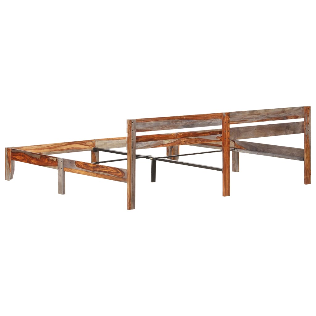 Giroletto Senza Materasso In Legno Massello 200x200 cm - Image 4