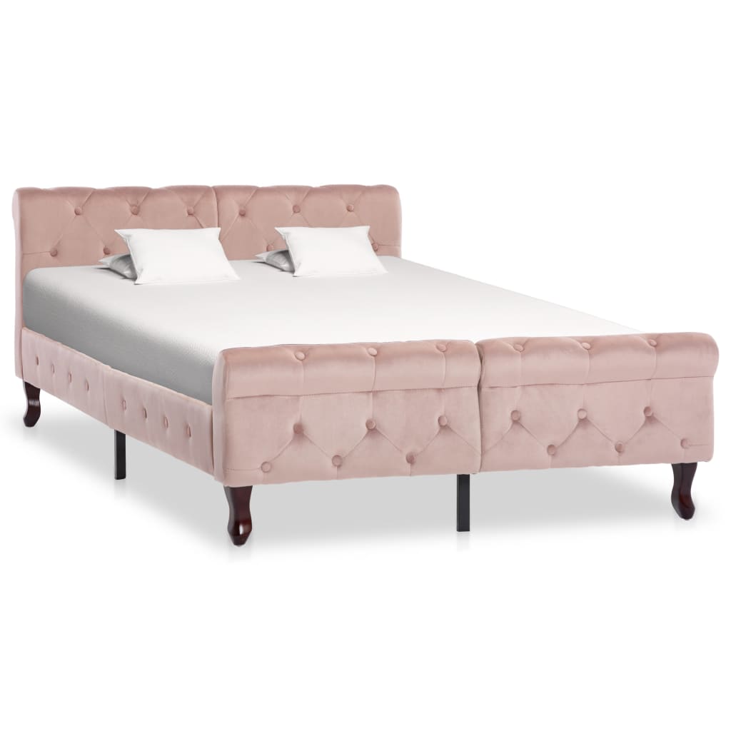 Giroletto Rosa In Velluto 120x200 cm