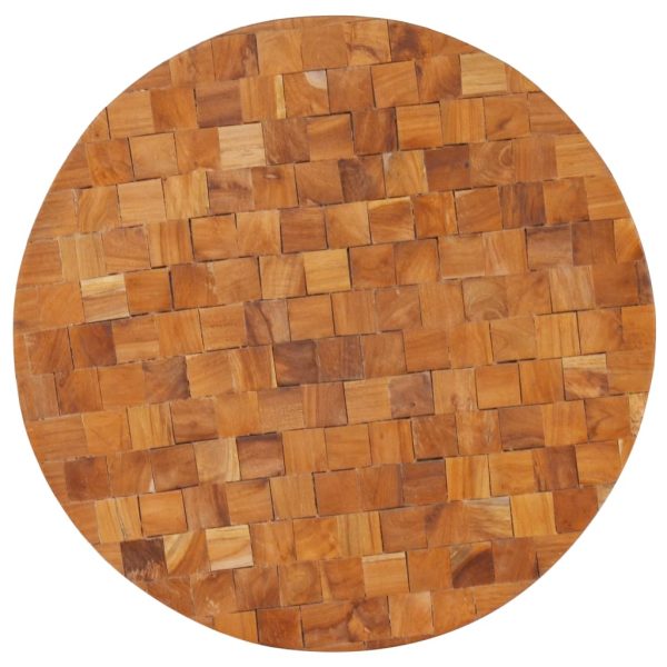 Tavolino Da Caffè 60x60x35 Cm In Legno Massello Di Teak - Image 5
