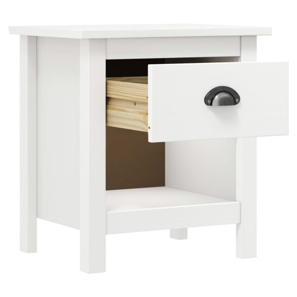 Comodini Hill 2 Pz 46x35x49,5 Cm Legno Massello Di Pino - Image 4