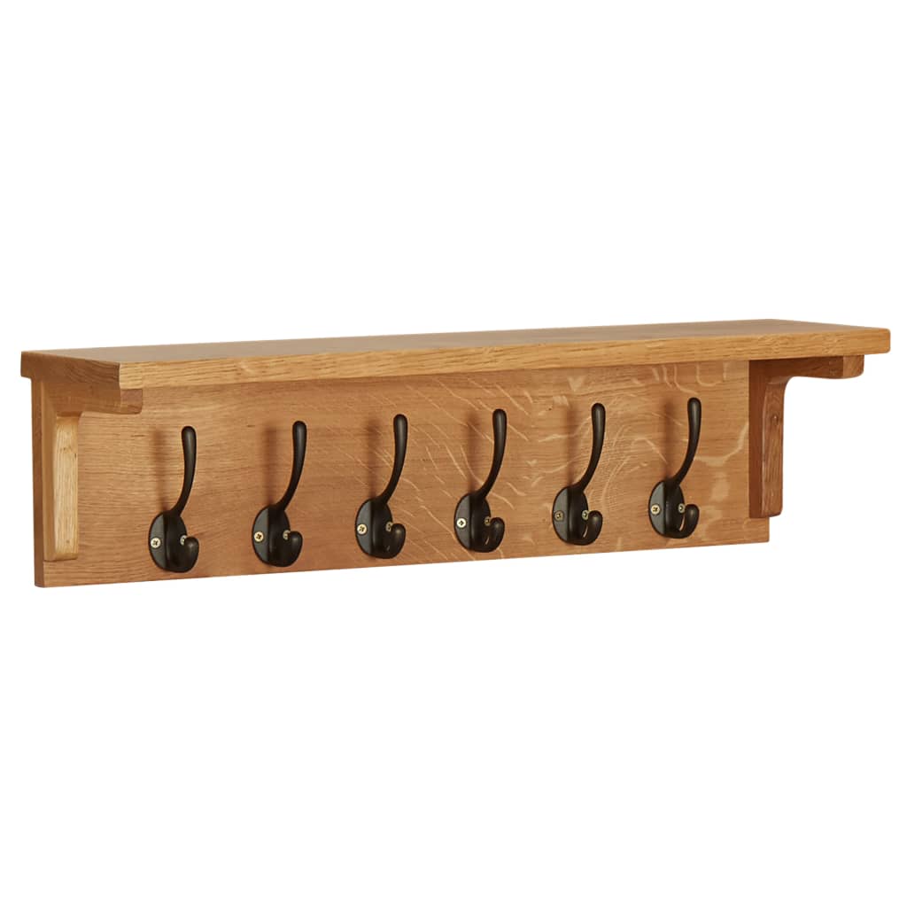 Appendiabiti 60x16x16 Cm In Massello Di Rovere