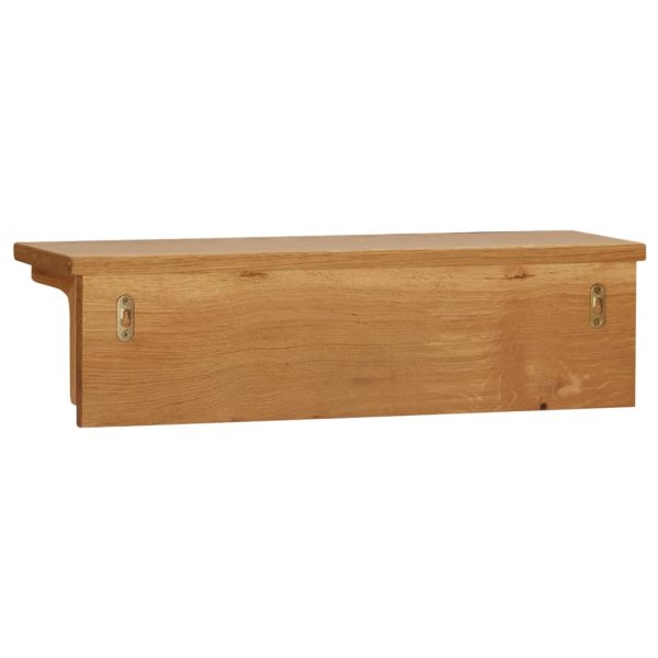 Appendiabiti 60x16x16 Cm In Massello Di Rovere - Image 4