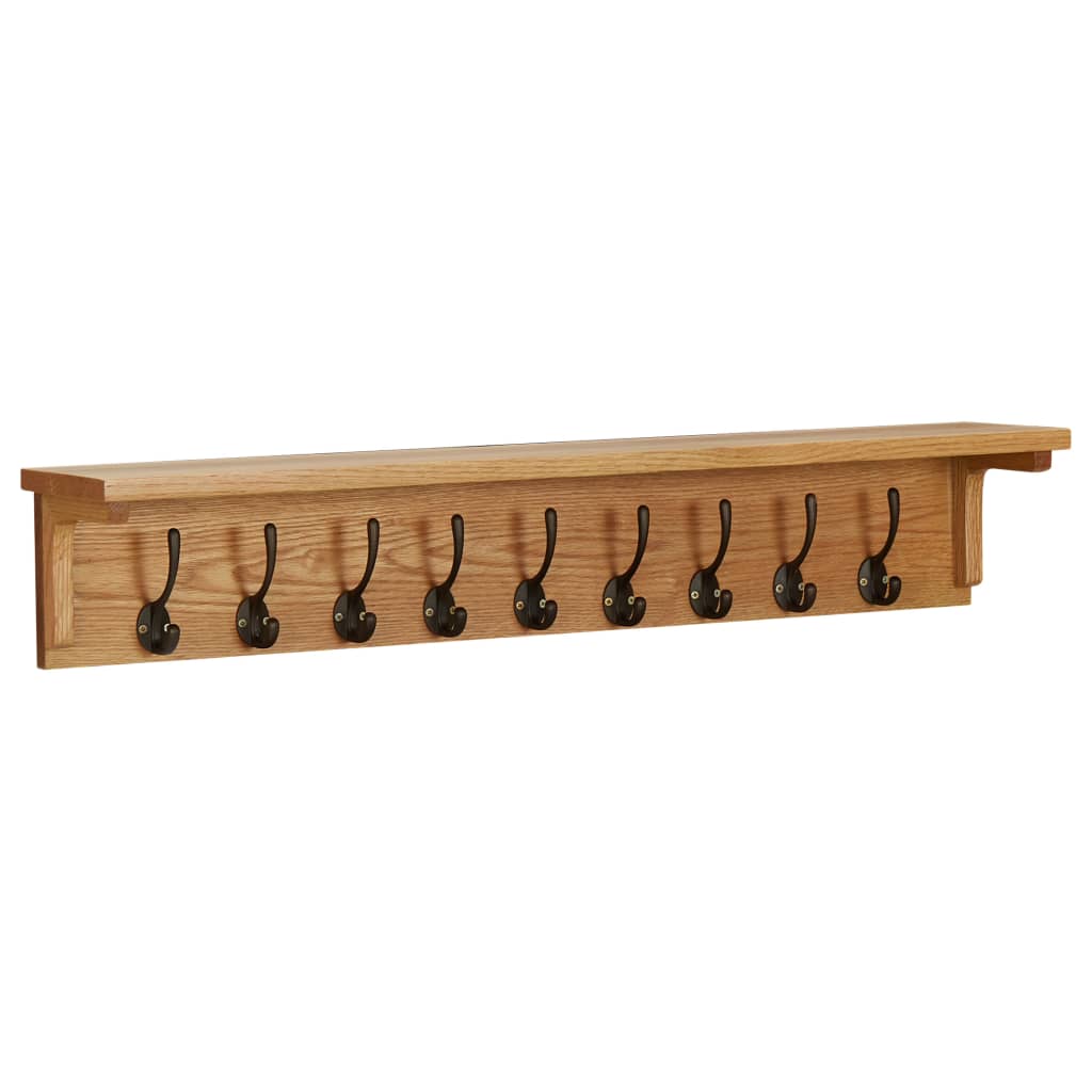 Appendiabiti 90x16x16 Cm In Massello Di Rovere