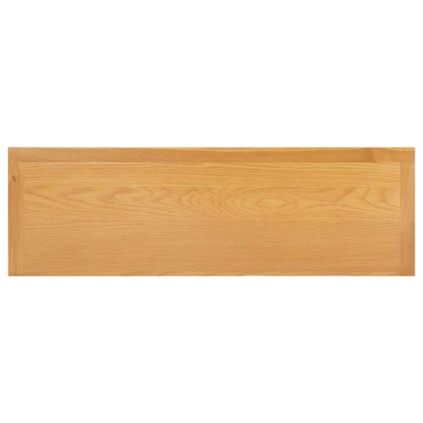 Cassettiera 105x33,5x73 Cm In Legno Massello Di Rovere - Image 5