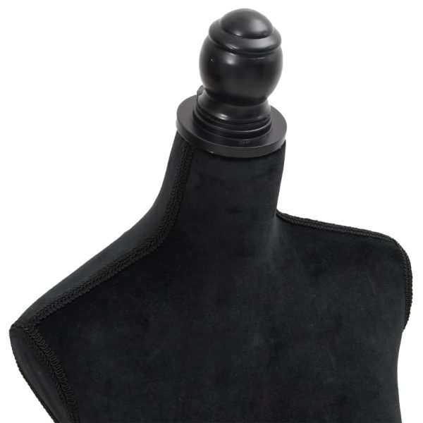 Busto Sartoriale Donna Manichino Femminile Nero - Image 5