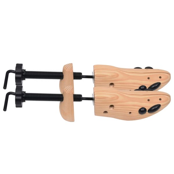 Tendiscarpe 2 Paia Taglia 36-40 In Legno Massello Di Pino - Image 4