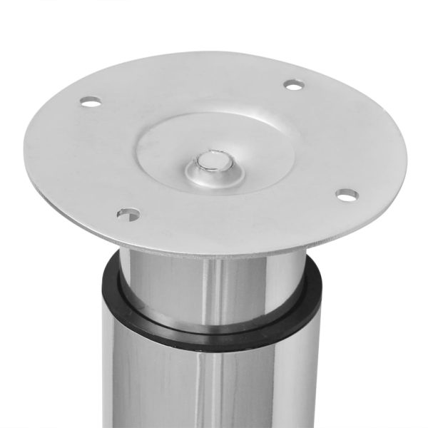 Gambe Telescopiche Per Tavolo 4 Pz Cromate 710-1100 mm - Image 4