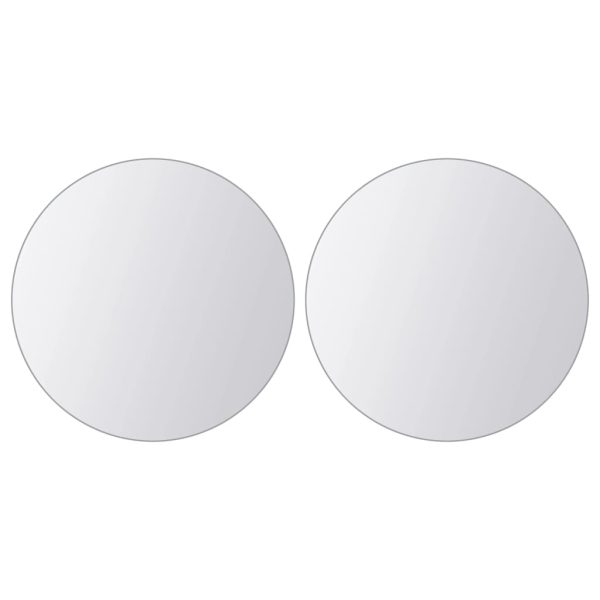 Piastrelle A Specchio 16 Pz Rotonde In Vetro - Image 3