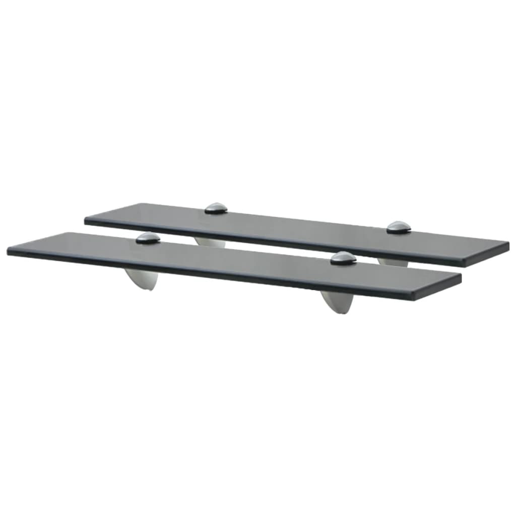 Mensole Galleggianti 2 Pz In Vetro 50x10 Cm 8 mm
