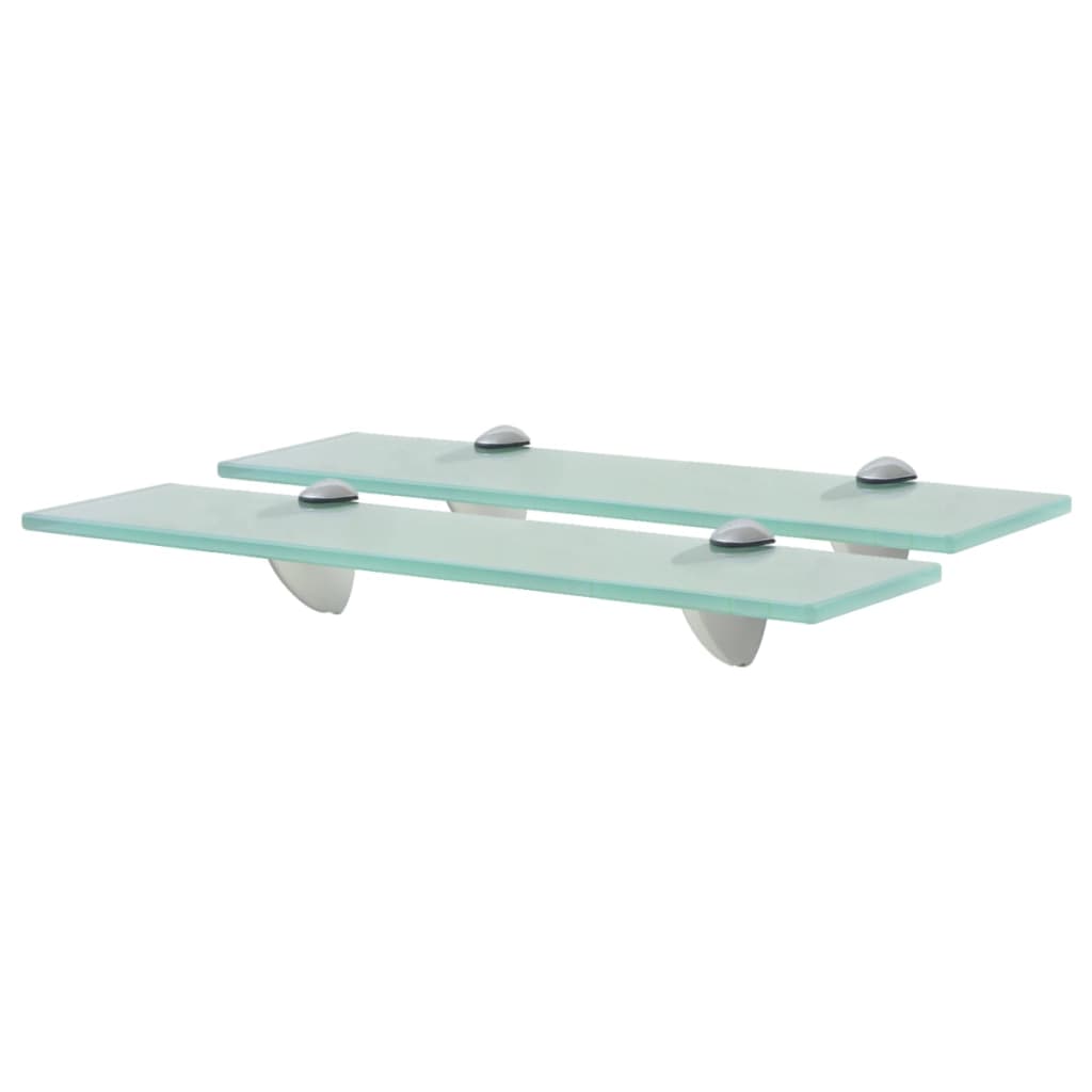 Mensole Galleggianti 2 Pz In Vetro 40x20 Cm 8 mm