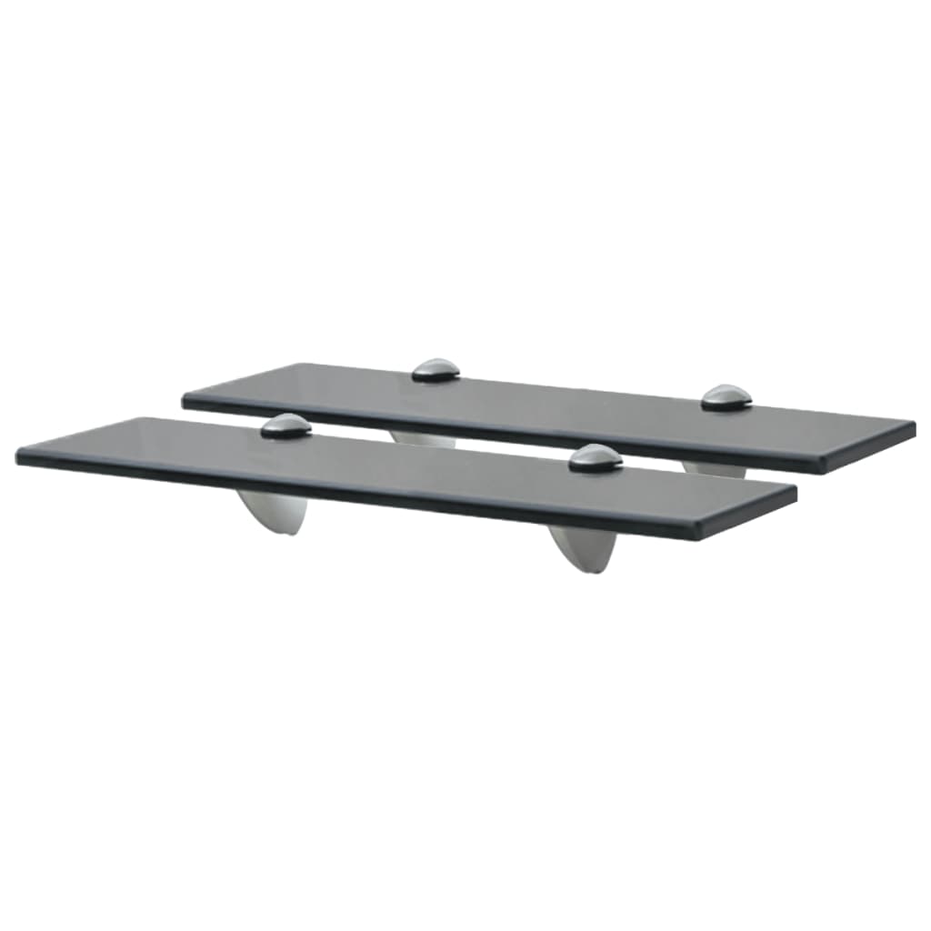 Mensole Galleggianti 2 Pz In Vetro 40x20 Cm 8 mm