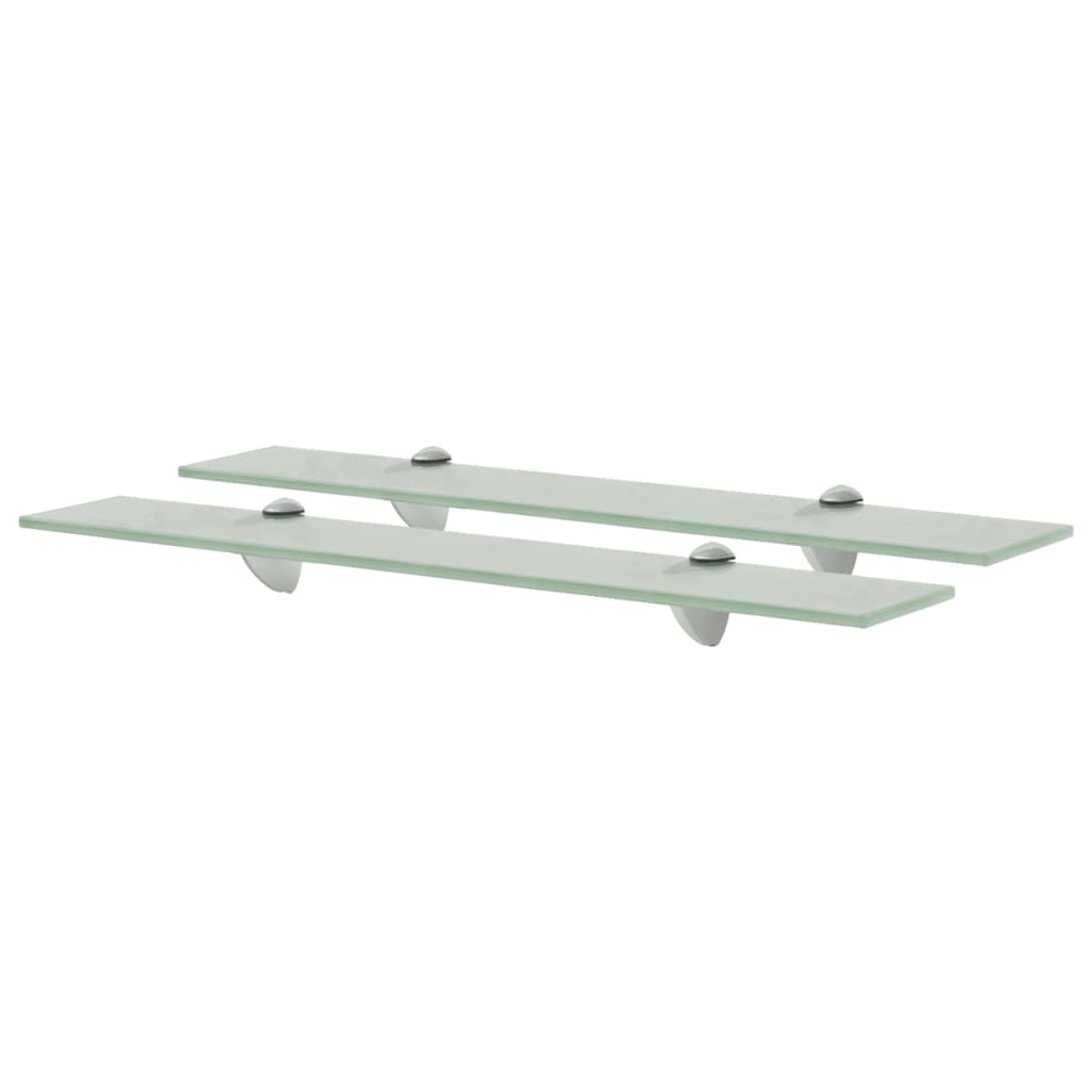 Mensole Galleggianti 2 Pz In Vetro 60x20 Cm 8 mm