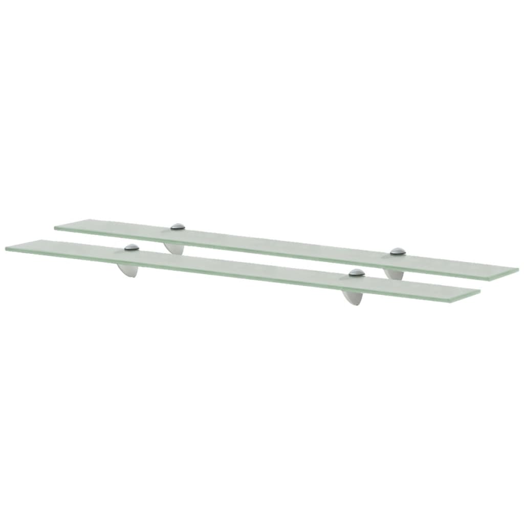 Mensole Galleggianti 2 Pz In Vetro 90x20 Cm 8 mm