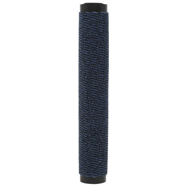 Tappeti Antipolvere 2 Pz Rettangolari Trapuntati 60x90 Cm Blu - Image 4