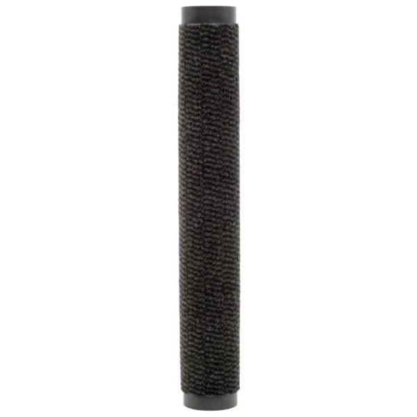 Tappeti Antipolvere 2 Pz Rettangolari Trapuntati 90x150 Cm Neri - Image 4