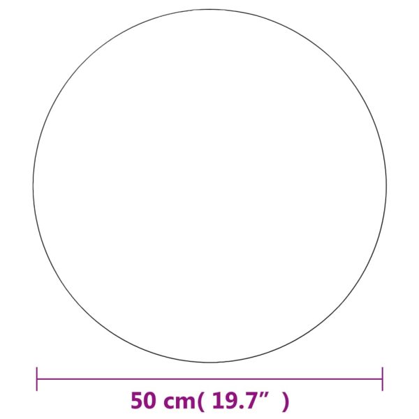 Specchi Da Parete 2 Pz 50 Cm In Vetro Circolari - Image 6
