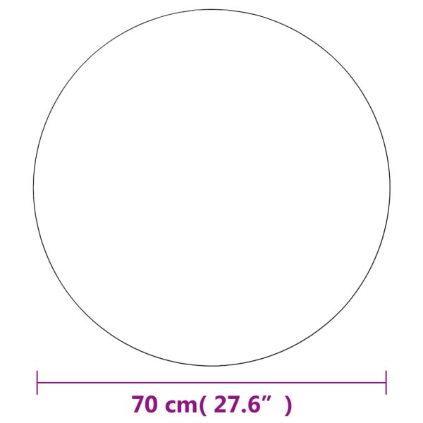 Specchi Da Parete 2 Pz 70 Cm In Vetro Circolari - Image 6