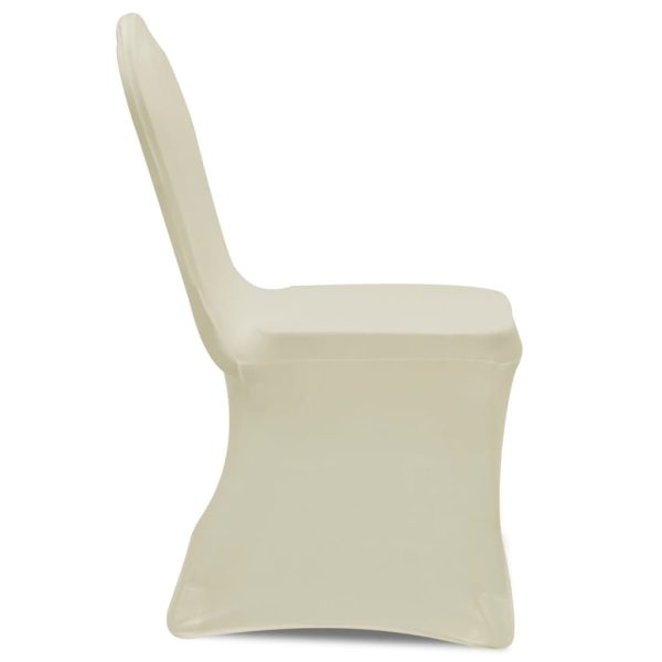 Coprisedie In Tessuto Elasticizzato Crema 24 pz - Image 4