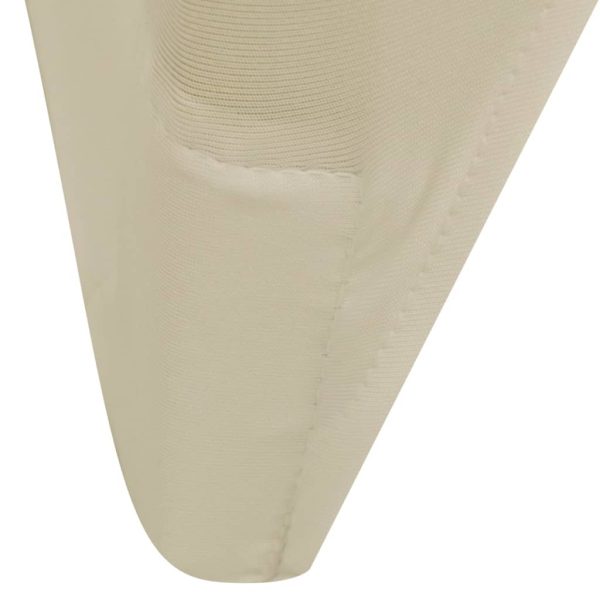 Coprisedie In Tessuto Elasticizzato Crema 24 pz - Image 6