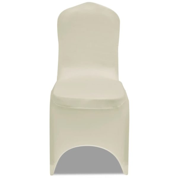 Coprisedie In Tessuto Elasticizzato Crema 30 pz - Image 3