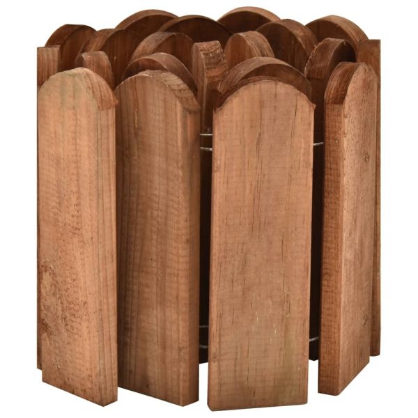 Rotoli Di Bordura 3 Pz 120 Cm In Legno Di Pino Impregnato - Image 4