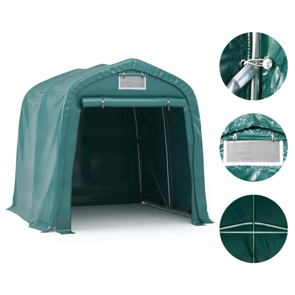Tenda Garage In Pvc 1,6x2,4 M Verde - Image 5