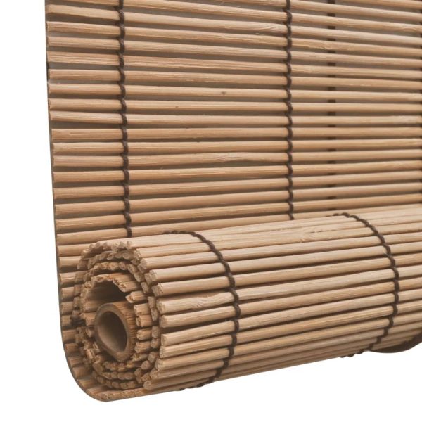 Tende A Rullo In Bambù 2pz 80x160cm Marroni - Image 5