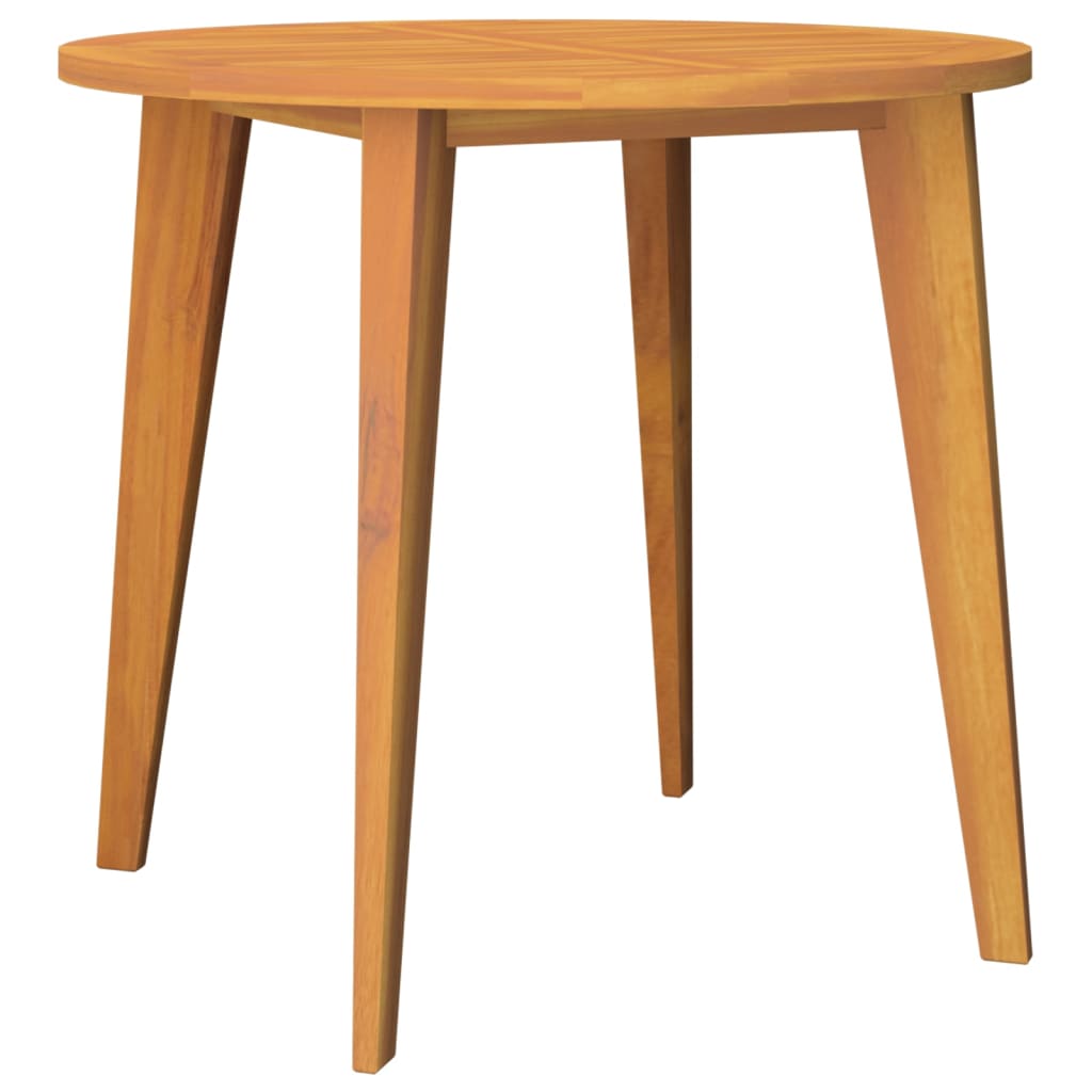 Set Mobili Da Pranzo Per Giardino 5 Pz Legno Massello Di Acacia - Image 4