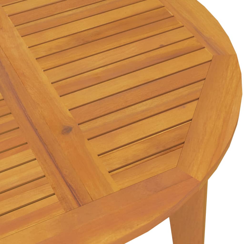 Set Mobili Da Pranzo Per Giardino 5 Pz Legno Massello Di Acacia - Image 6