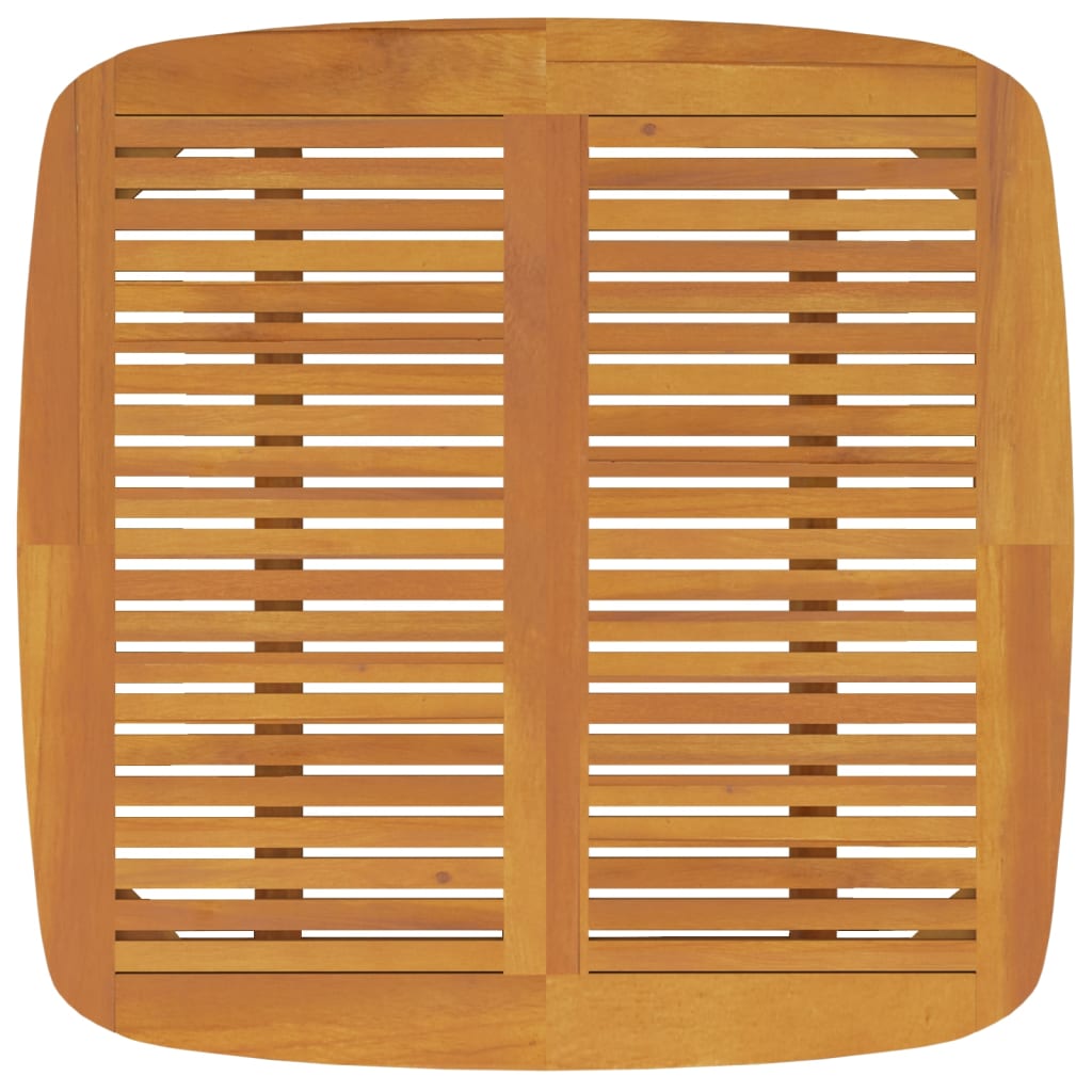 Set Mobili Da Pranzo Per Giardino 3 Pz Legno Massello Di Acacia - Image 6