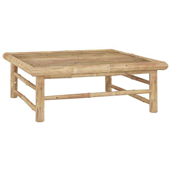 Set Salotto Da Giardino 12pz Con Cuscini Grigio Scuro Bambù - Image 3