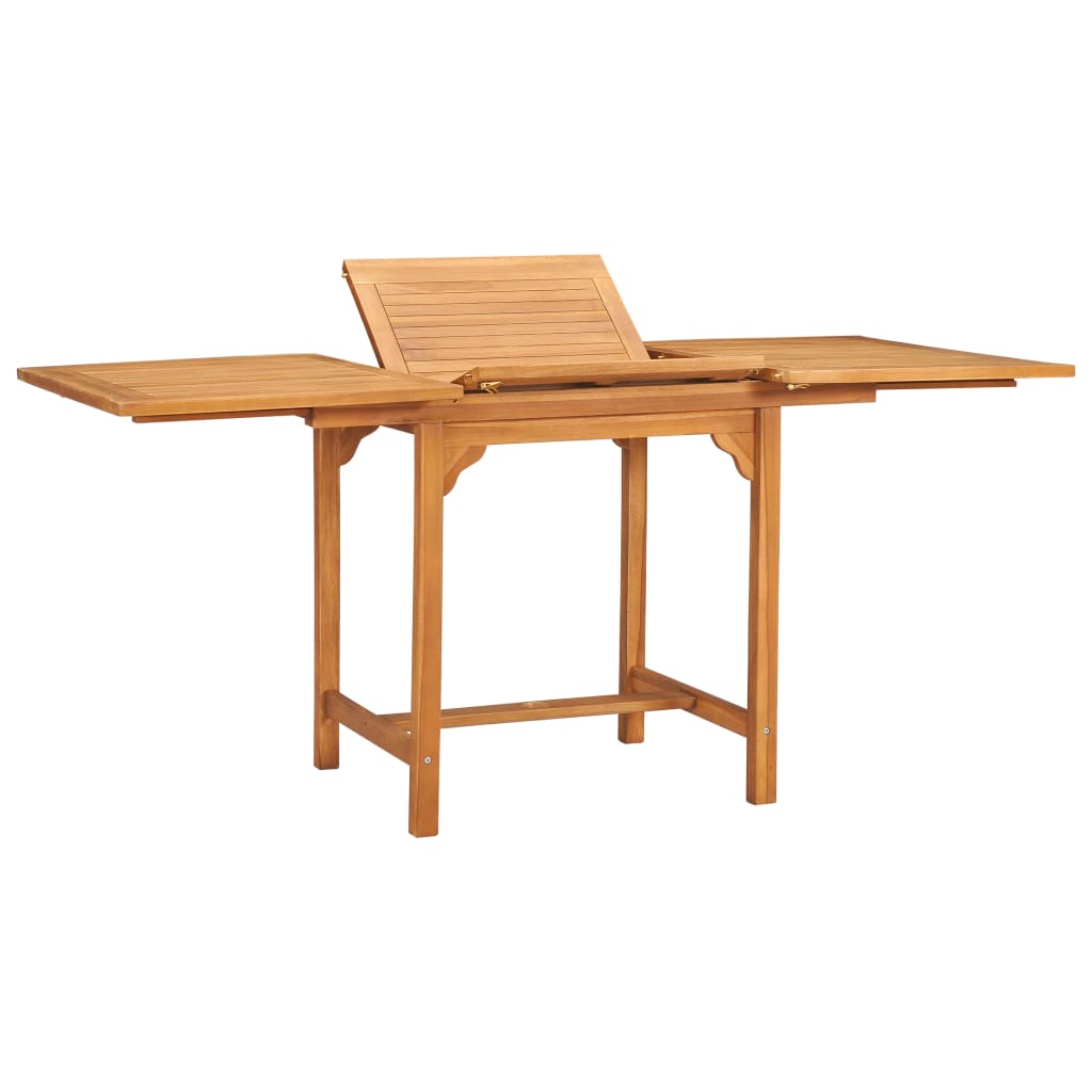 Set Da Pranzo Da Giardino 5 Pz In Legno Massello Di Teak - Image 3