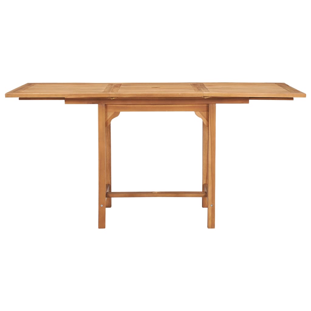 Set Da Pranzo Da Giardino 5 Pz In Legno Massello Di Teak - Image 6