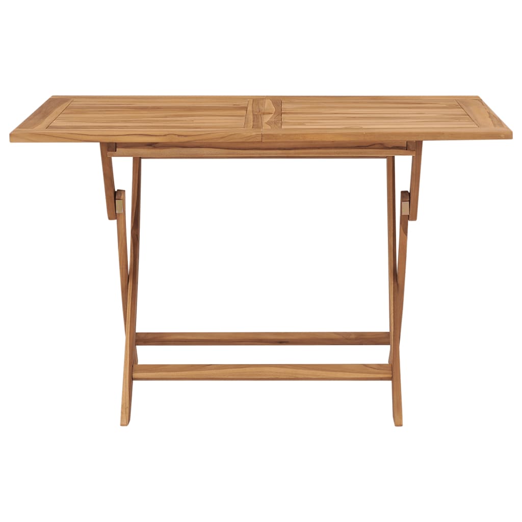 Set Da Pranzo Da Giardino 5 Pz In Legno Massello Di Teak - Image 4